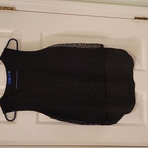 Tunic Black Lace Top